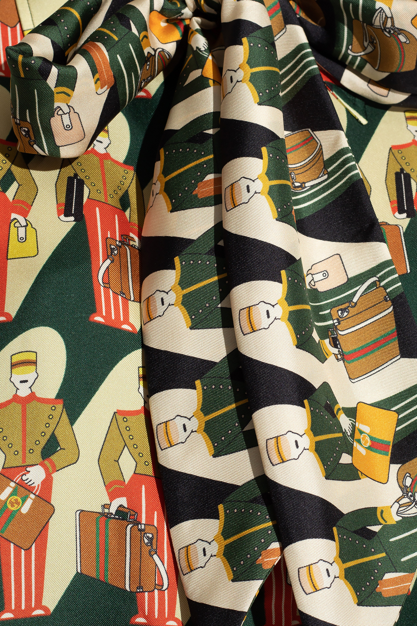 SchaferandweinerShops GB - Multicolour Silk shirt Gucci